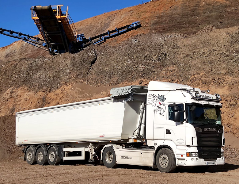 Arquillada semiremolque detalle