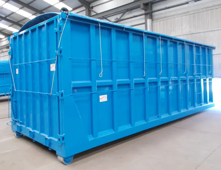 Toldos Botero arquillada para contenedores.